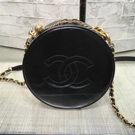 round chanel purse|chanel round bag price.